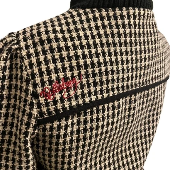 Billabong Vintage Houndstooth Bomber Jacket - Picture 5 of 10